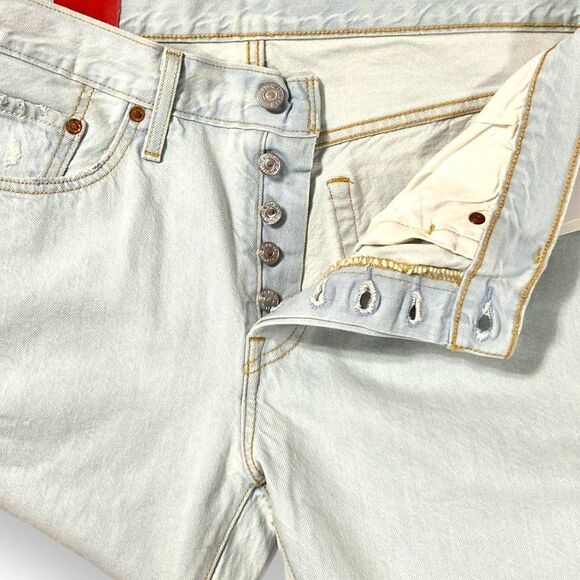 Levi's Mid Rise Straight Leg Classic 501 Jeans 31x28 NEW - Picture 4 of 4